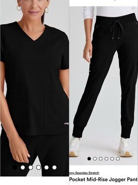 Greys anatomy jogger scrub set